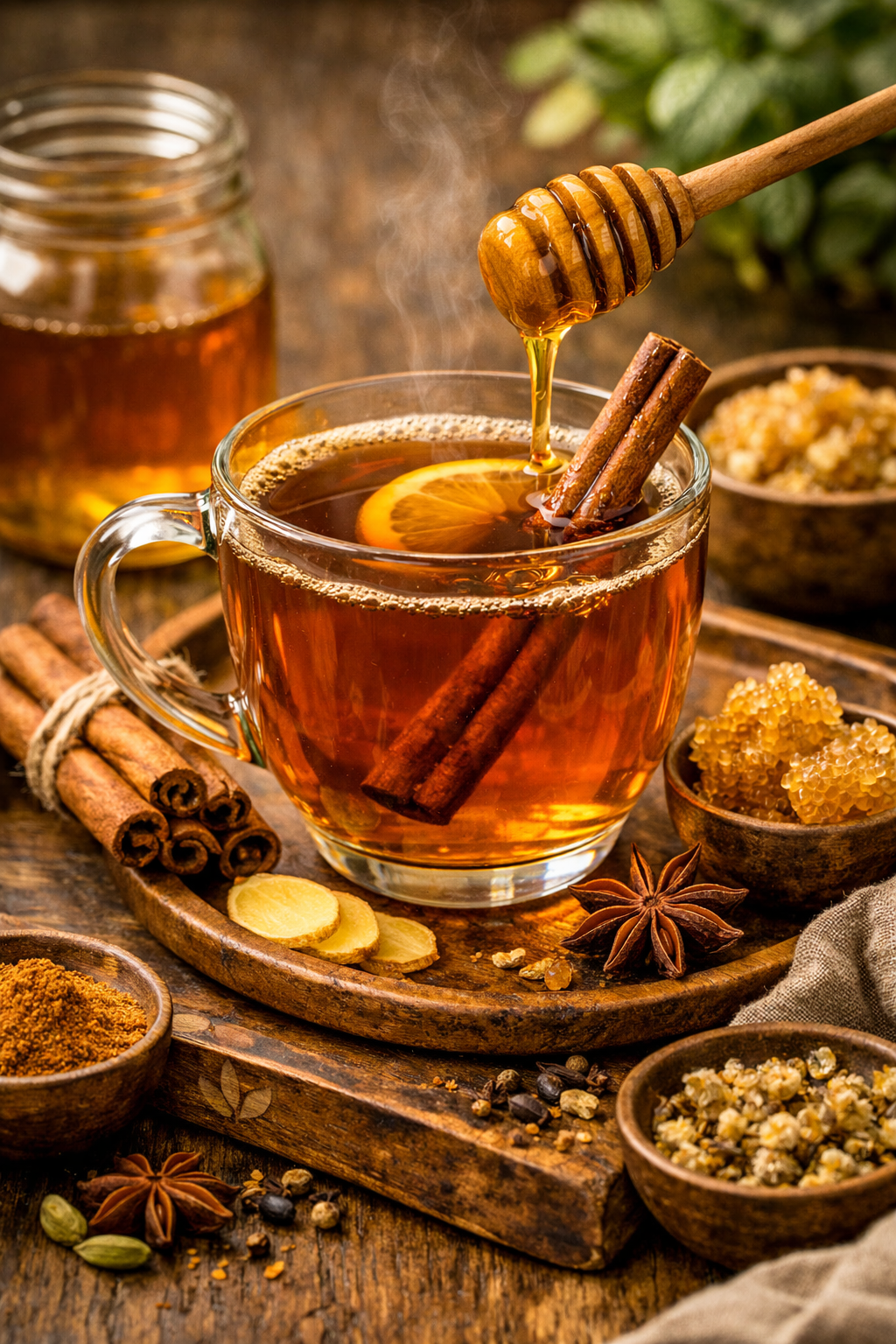 Cinnamon Honey Tea